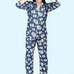 ALL ABOUT HER Women Printed Night suit-image-89