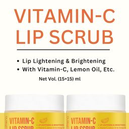 Volamena Set Of 2 Vitamin C Lip Scrub- 15 ml Each image 2