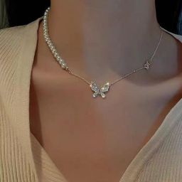 Arzonai Gold Stainless Steel Necklace-image-48