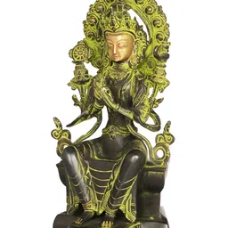 Exotic India Black Buddha Idol Showpiece-image-61