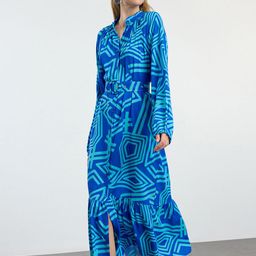 Trendyol Tropical Print Midi Dress-picture-27