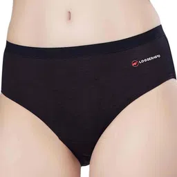 LOGGERHEAD Pack Of 2 Hipster Briefs LHMH015-DarkGrey-Black image 4
