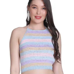 NYCRA Cotton Crochet Crop Top-picture-25
