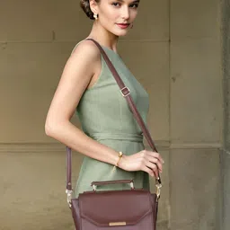 Toteteca PU Structured Sling Bag image 1