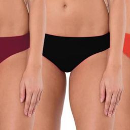 FiveFlag Mid-Rise Cotton Blend Briefs-image-87