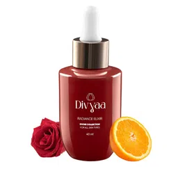 DIVYAA Divine Radiance Elixir with Niacinamide, Saffron & Sandalwood - 40 ml-image-47