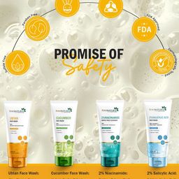 7 days 7DAYS Set Of 2 Natural Ubtan Face Wash With Turmeric - 100 ml Each image 5