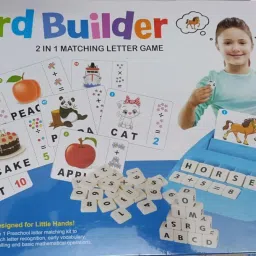Word Builder | 2 In 1 Matching Letter Game | J.K. Word Games-26