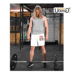 udnag Unisex Regular fit 'Sleeping | There is a time for Many Words, and There is Also a time for Sleep 02' Polyester Shorts [Size S/28In to XL/40In] image 2