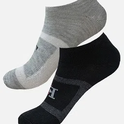 StyFun Men Pack Of 2 Patterned Moisture-Wicking Ankle Length Socks-67