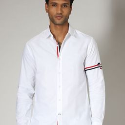 Banana Club Men Classic Opaque Casual Shirt-image-71