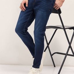THE BEAR HOUSE Men Cotton Skinny Fit Light Fade Jeans-picture-27