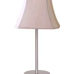 Devansh Off-White Steel Frustum Shaped Table Lamp With Shade-picture-47