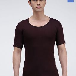 AMUL COMFY Pack Of 2 Pure Cotton Undershirt Vests AC-CVESTRNS-SB-CB-L-2PC-58