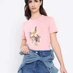 RAREISM Women Printed T-shirt-image-95