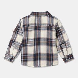 R&B Boys Checked Open Front Jacket image 2