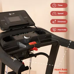 CULT CultrunM6Nova(6HP Peak) Motorized Treadmill with Massager|Max Wgt: 140Kg|Auto Incline image 2