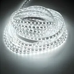 KAVYARA White Rice Shape String Lights image 3