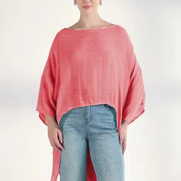 SHOWOFFFF Women Extended Sleeves Cotton Longline Top-picture-35