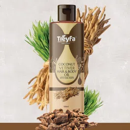 Treyfa Coconut Vetiver Hair Oil - 100 ml-51