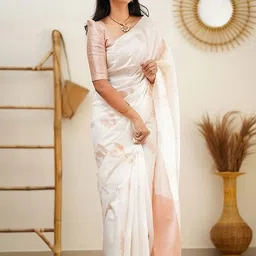 Moda Rapido Woven Design Zari Banarasi Saree-picture-46