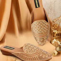 FLYING&SAM Women Embellished Pointed-Toe Flats-picture-39