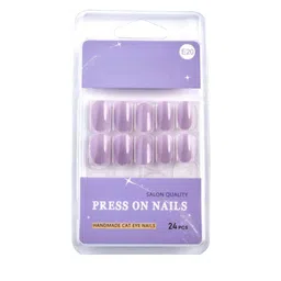 RANORE Cat Eye 24-Pcs Press-On Nails - E20 Purple-image-90