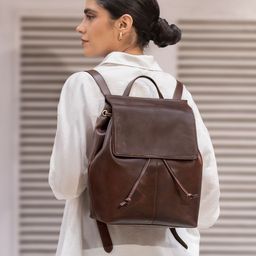 MAI SOLI Women Vintage Brown Backpack-image-60