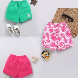 MIMINO Unisex Kids Printed Shorts-37