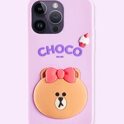 CASE CREATION Cartoon Characters Printed iPhone 16 Bumper Case Mobile Accessories-52
