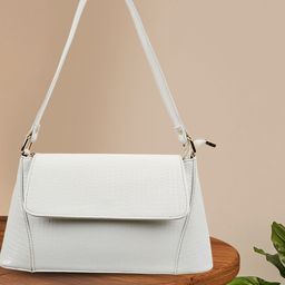 SPOTIC Women Textured Structured Leather Shoulder Bag-13