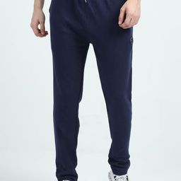 Masculino Latino Men Textured Cotton Mid-Rise Track Pants-image-75
