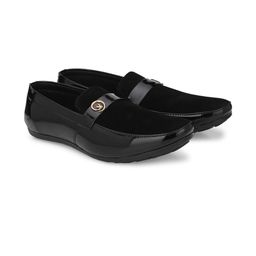 Von kiraro Men Black Synthetic Casual Shoes-image-71