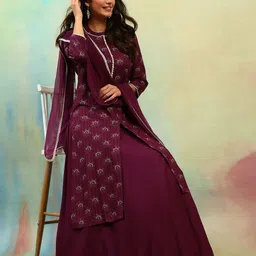 Khushal K Ready to Wear Lehenga & Blouse With Dupatta-37