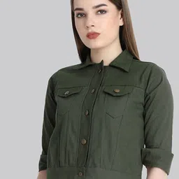 DIMPY GARMENTS Women Lightweight Denim Jacket-picture-47