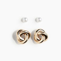 H&M 2 Pairs Stud Earrings-16
