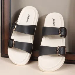 JUMPLITE Open Toe Flats-picture-25