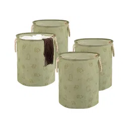Aura Green Set of 4 Regular Multi-Utility Organisers-4
