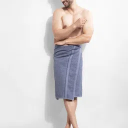 LacyLook Navy Blue 1 Cotton 400 GSM Bath Towel-39