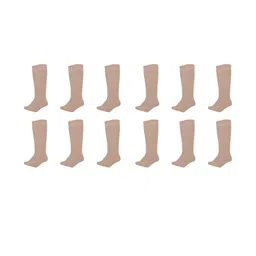 MUKHAKSH Beige Cotton Socks-picture-43