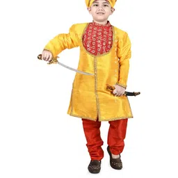 Smuktar garments Boys Kurta with Trousers-image-41