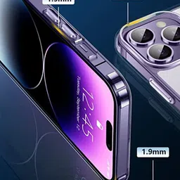 CASE CREATION Solid Printed iPhone 13 Pro Max Back Case Mobile Accessories image 2