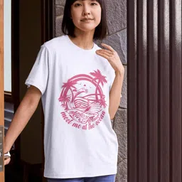 StyleCast Women Striped Pure Cotton Pockets T-shirt-image-89