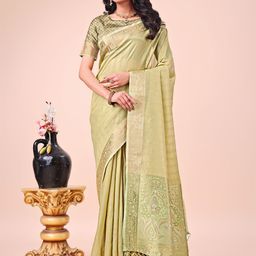Astita Woven Design Border Organza Saree-44