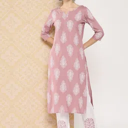 KALINI Women Paisley Printed Regular Kurta with Trousers-picture-10