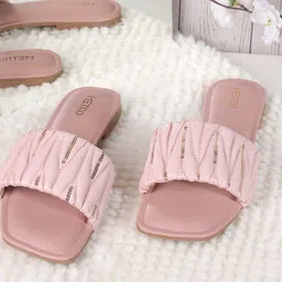 Metro Women Open Toe Flats with Tassels-picture-20