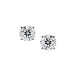 Emori 2 CT Classic Round Diamond Studs-12
