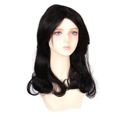 RITZKART Halo Wavy Toupee Hair Extension- Black & Maroon- 18 Inch-image-23