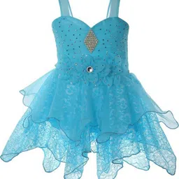 VILLATA FASHION Floral Print Georgette Fit & Flare Dress-picture-4