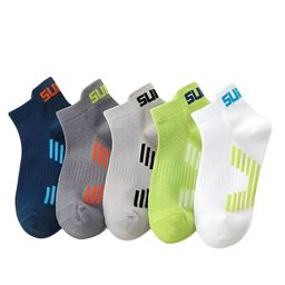 MOMISY Kids Pack Of 5 Printed Anti-Allergenic Ankle-Length Socks-6
